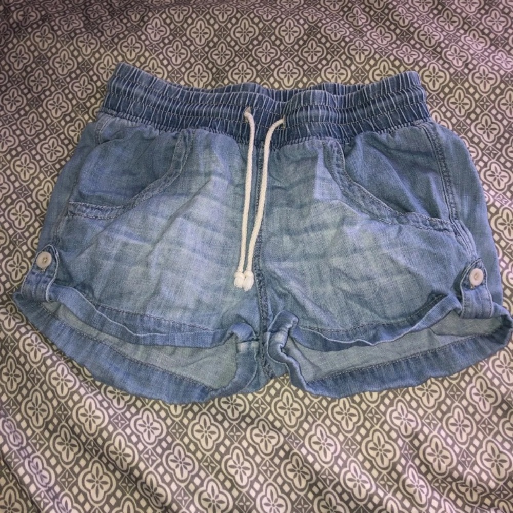 Blue shorts